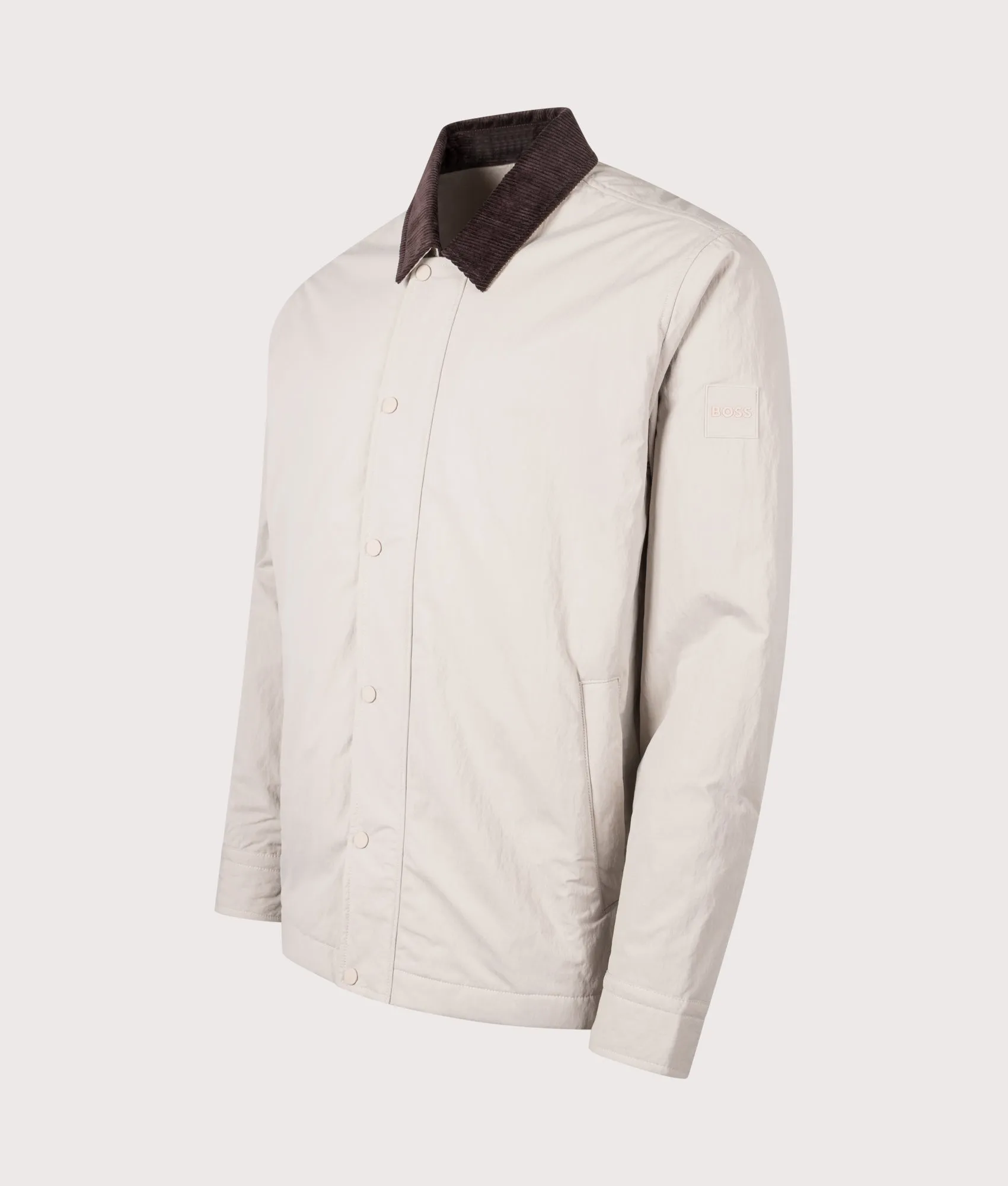 Oversized Leldon Zip Overshirt sold by EQVVS