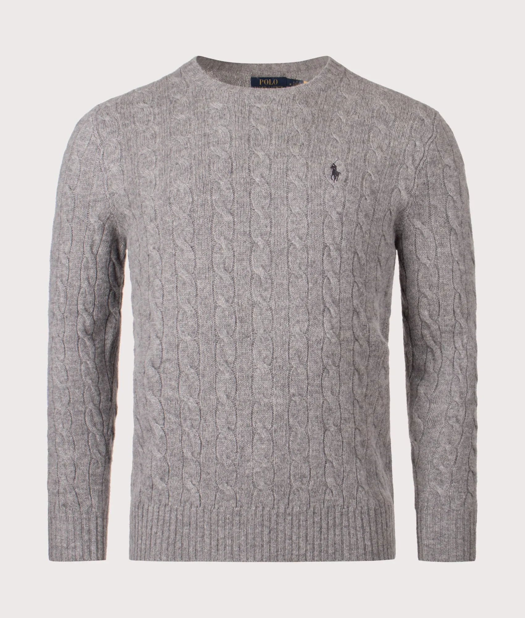 Cashmere Blend Cable Knit Jumper sold by EQVVS