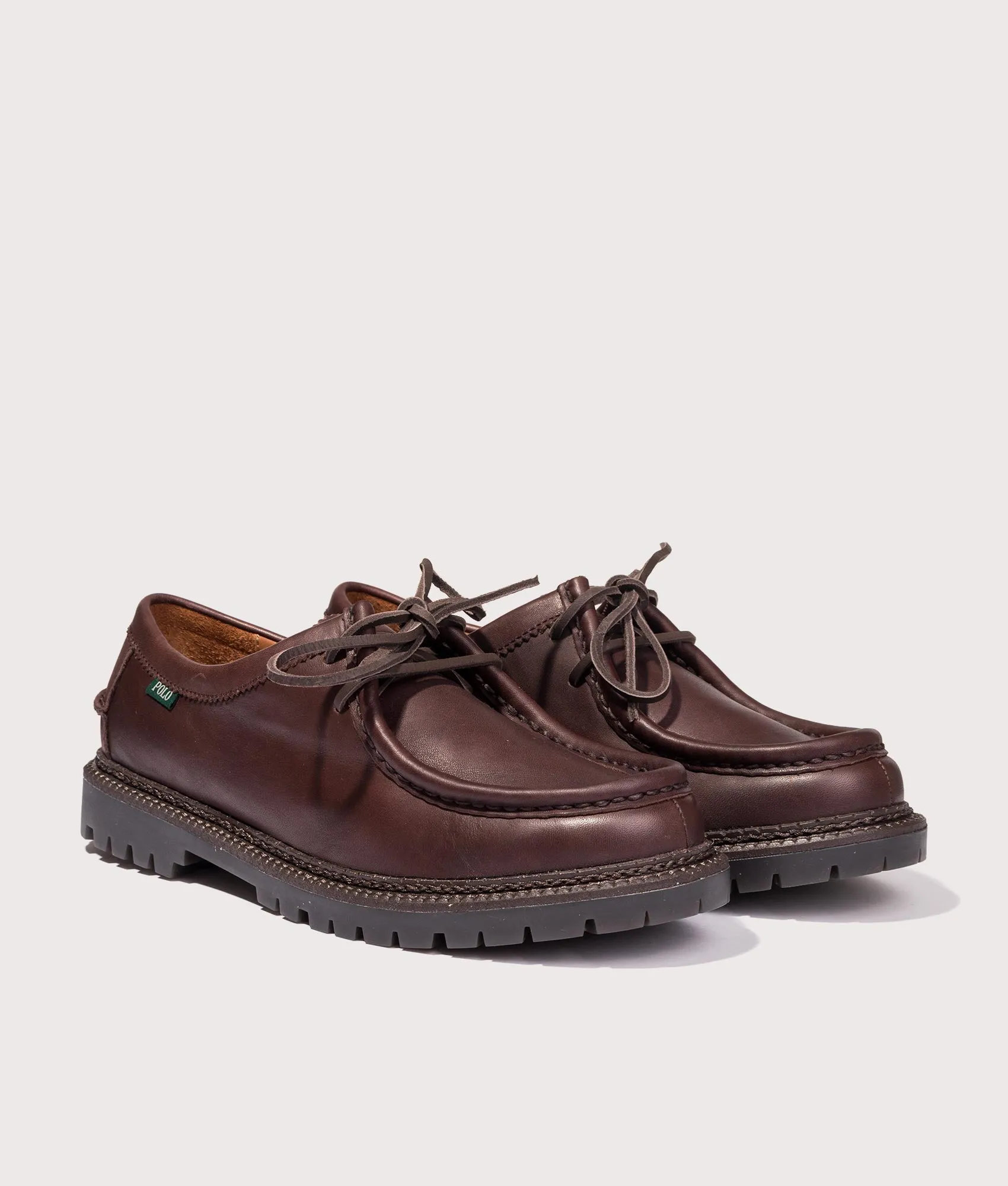 Jett Lug-Sole Leather Moc-Toe Shoes sold by EQVVS product image thumbnail 2