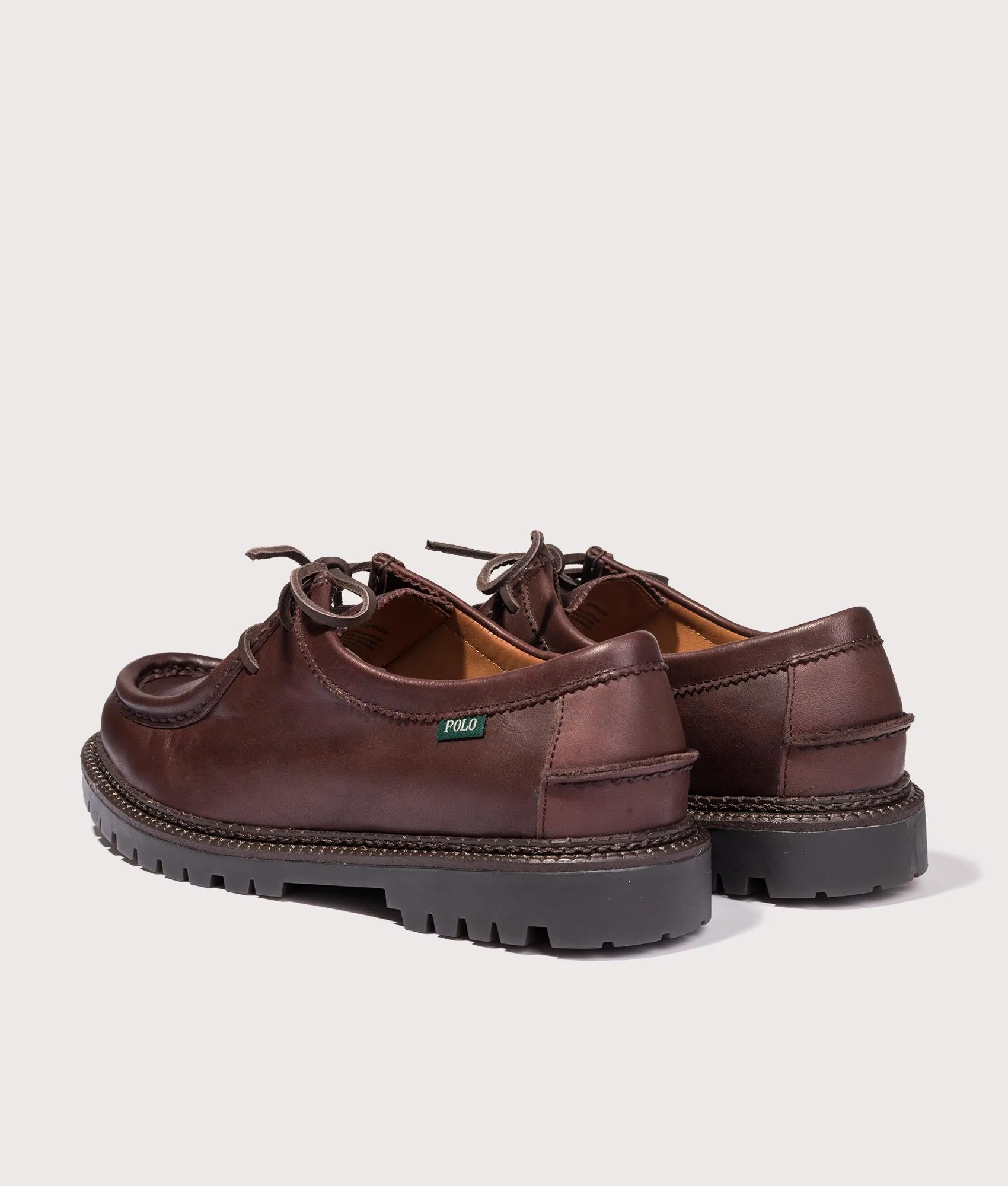Jett Lug-Sole Leather Moc-Toe Shoes sold by EQVVS product image thumbnail 3