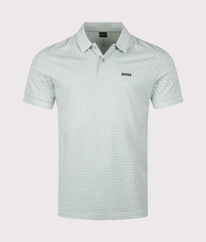 Chip Pattern Polo Shirt sold by EQVVS