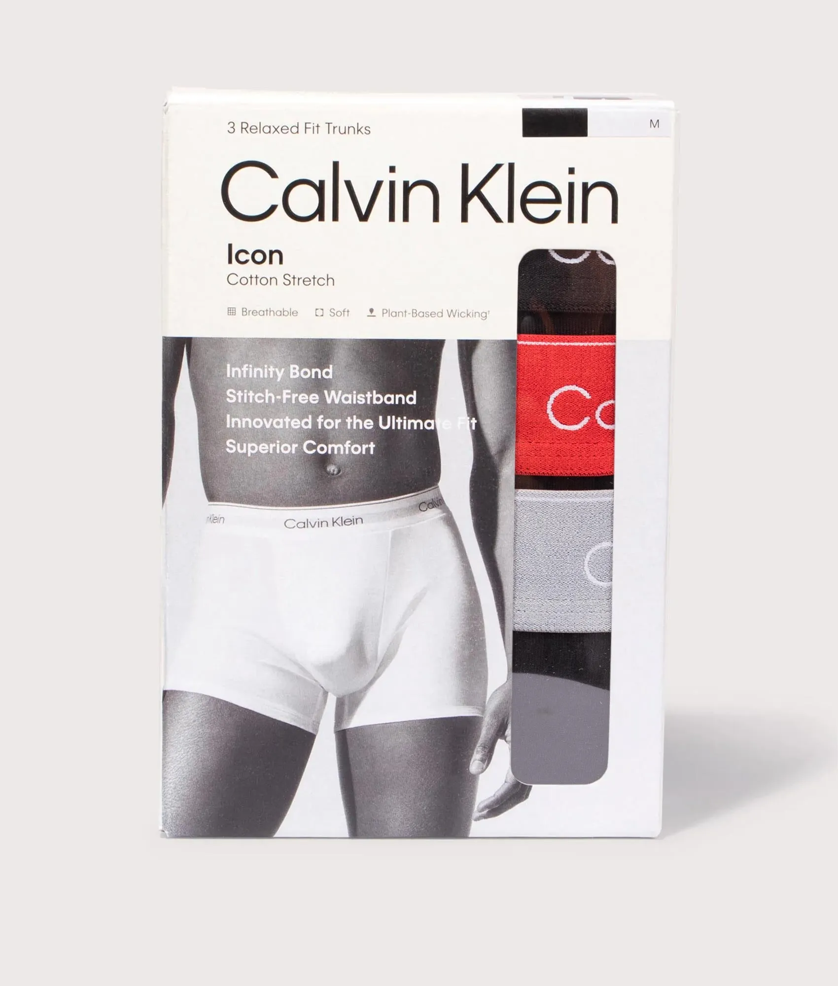 3 Pack Relaxed Fit Trunks sold by EQVVS product image thumbnail 2