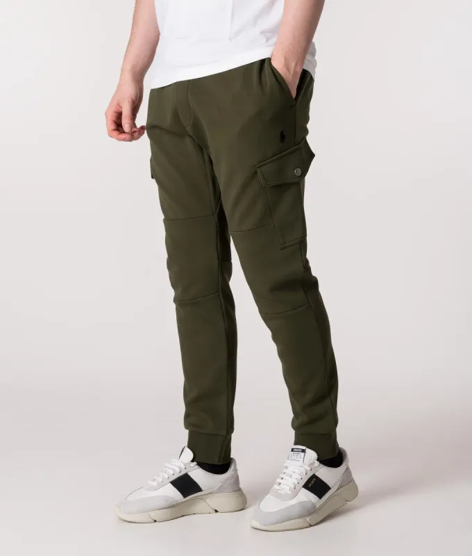 Regular Fit Double Knit Cargo Joggers sold by EQVVS