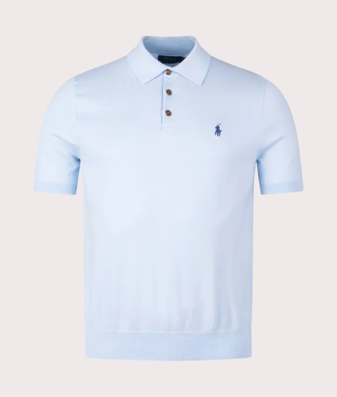 Cotton Knitted Polo Shirt made by Polo by Ralph Lauren