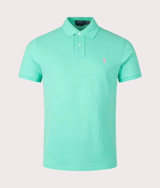 Custom Slim Fit Mesh Polo Shirt made by Polo by Ralph Lauren
