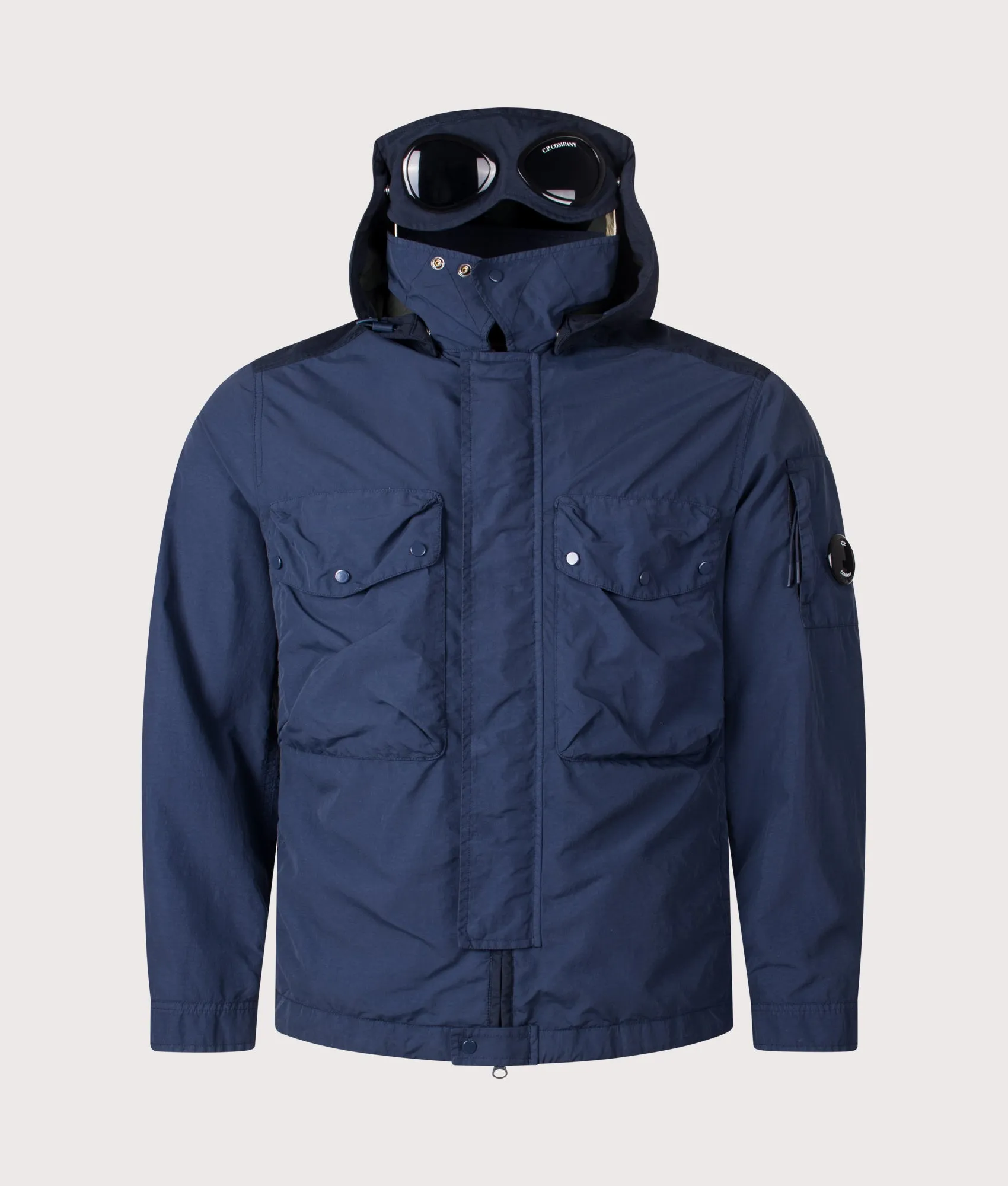 Flatt Nylon Mixed Goggle Overshirt sold by EQVVS product image thumbnail 4