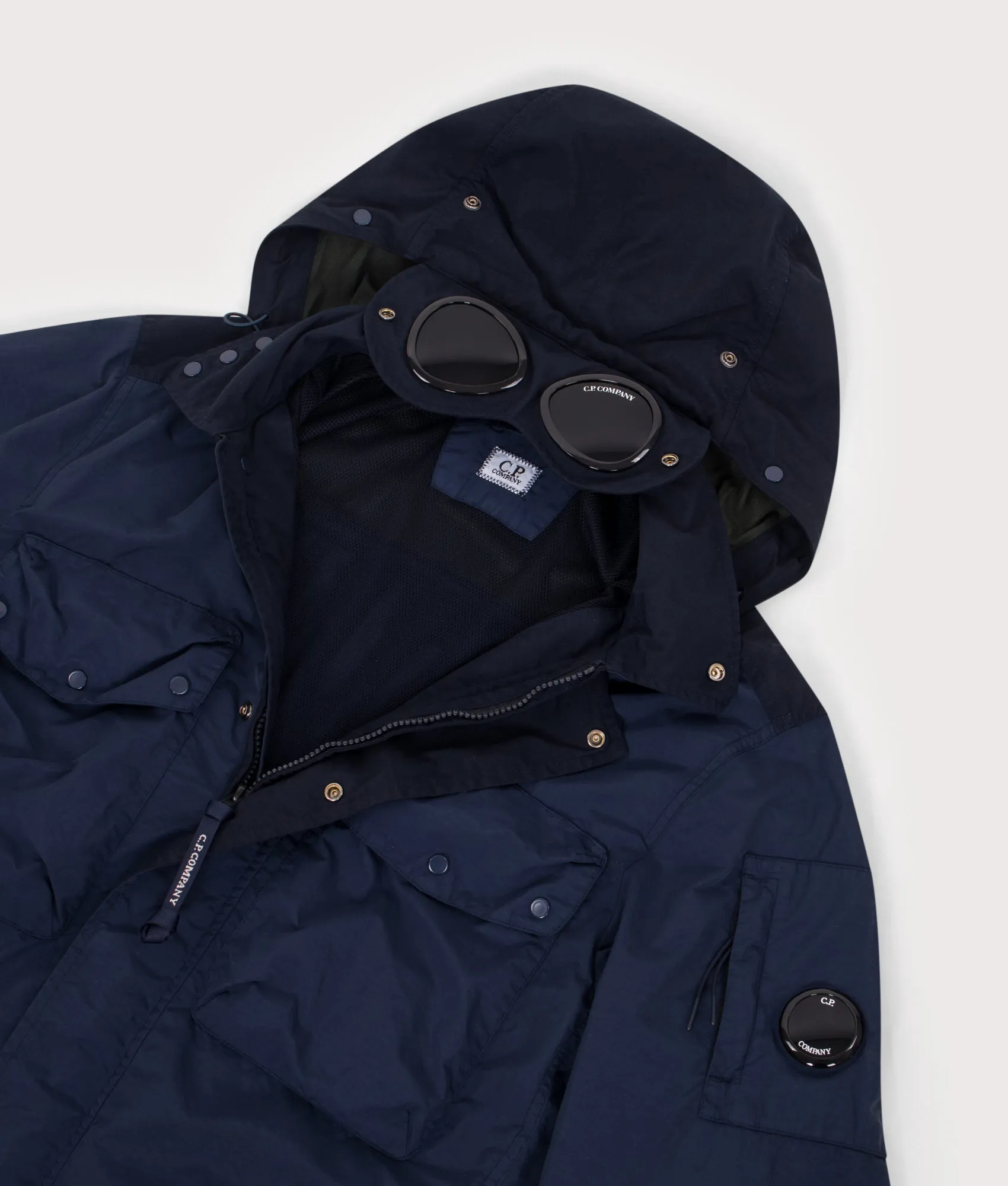 Flatt Nylon Mixed Goggle Overshirt sold by EQVVS product image thumbnail 3