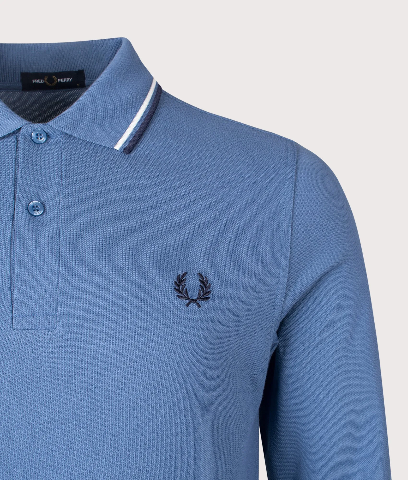 Long Sleeve Twin Tipped Polo Shirt sold by EQVVS product image thumbnail 2