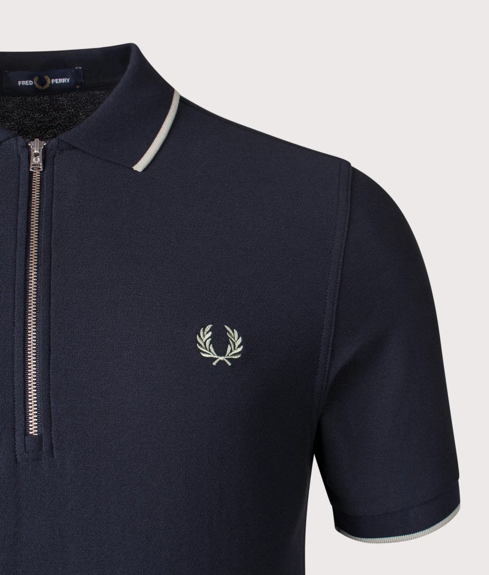 Crepe Piqué Polo Shirt sold by EQVVS product image thumbnail 2