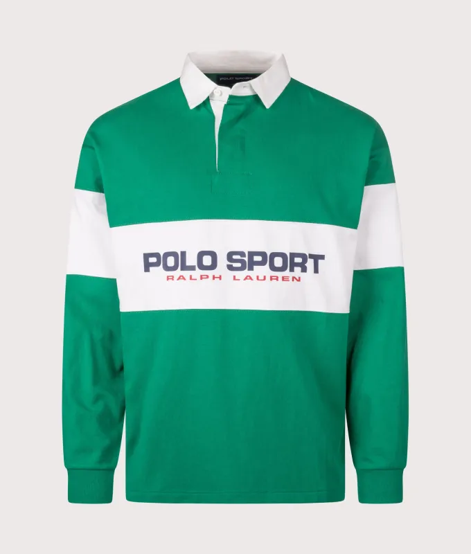 Relaxed Fit Polo Sport Rugby Shirt made by Polo by Ralph Lauren