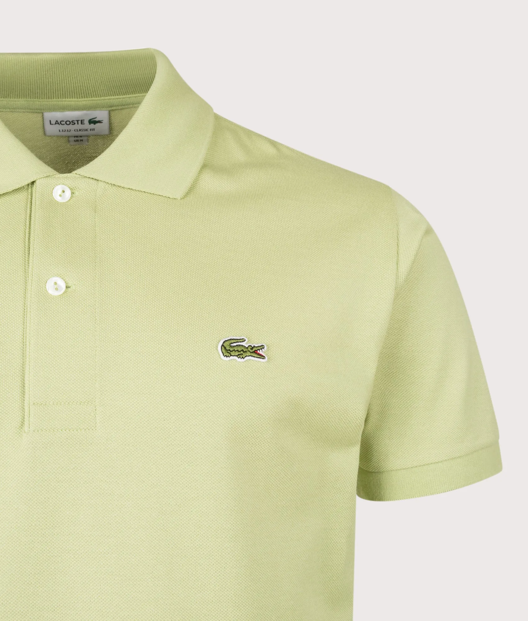 Classic Fit L1212 Croc Logo Polo Shirt sold by EQVVS product image thumbnail 2