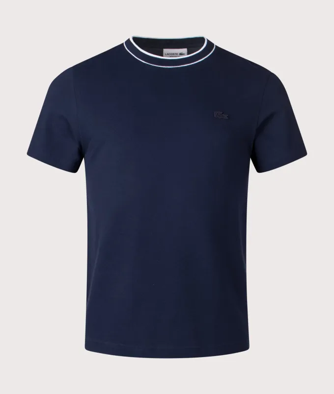 Striped Collar T-Shirt sold by EQVVS