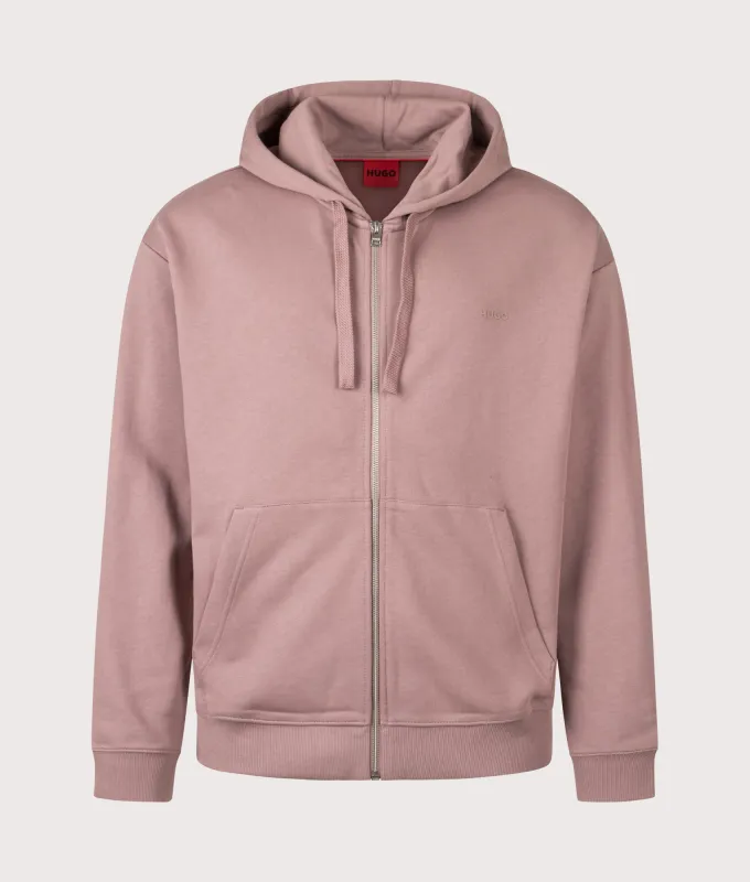 Relaxed Fit Dapozip Hoodie made by HUGO
