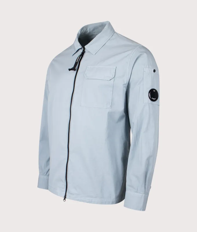 Gabardine Zipped Lens Overshirt made by C.P. Company