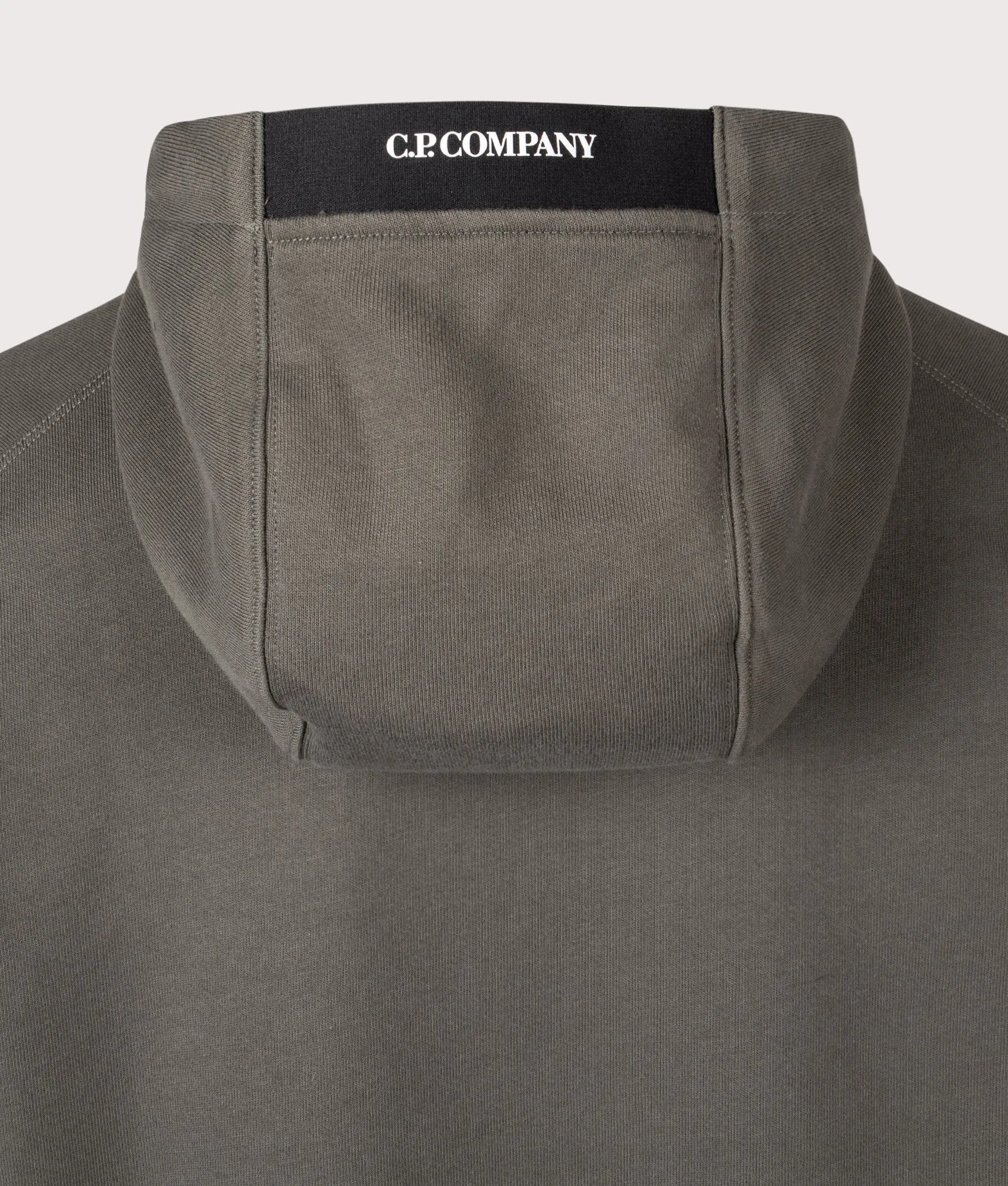 Diagonal Raised Fleece Lens Hoodie sold by EQVVS product image thumbnail 3