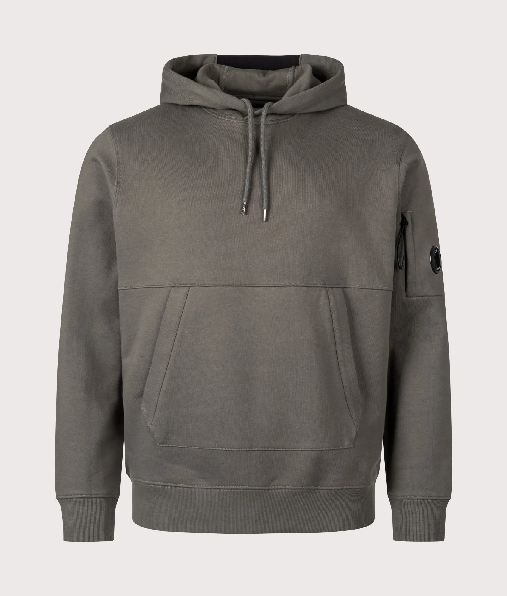 Diagonal Raised Fleece Lens Hoodie sold by EQVVS product image thumbnail 4