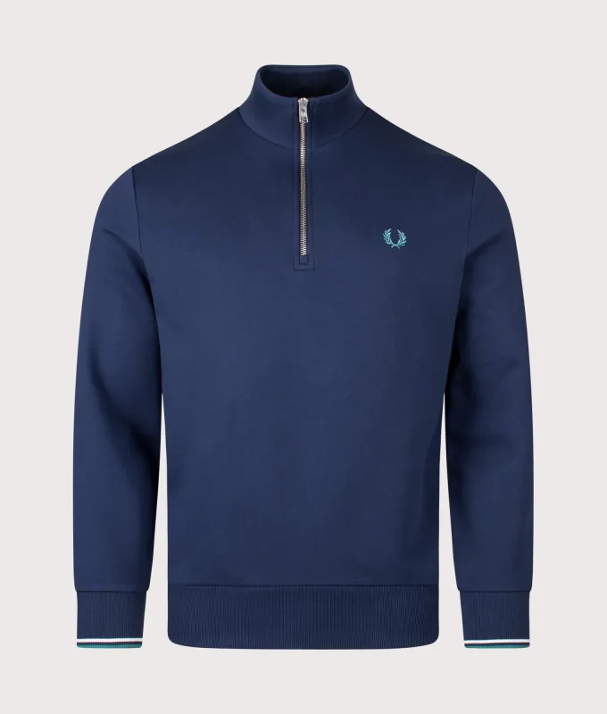 Quarter Zip Sweatshirt sold by EQVVS