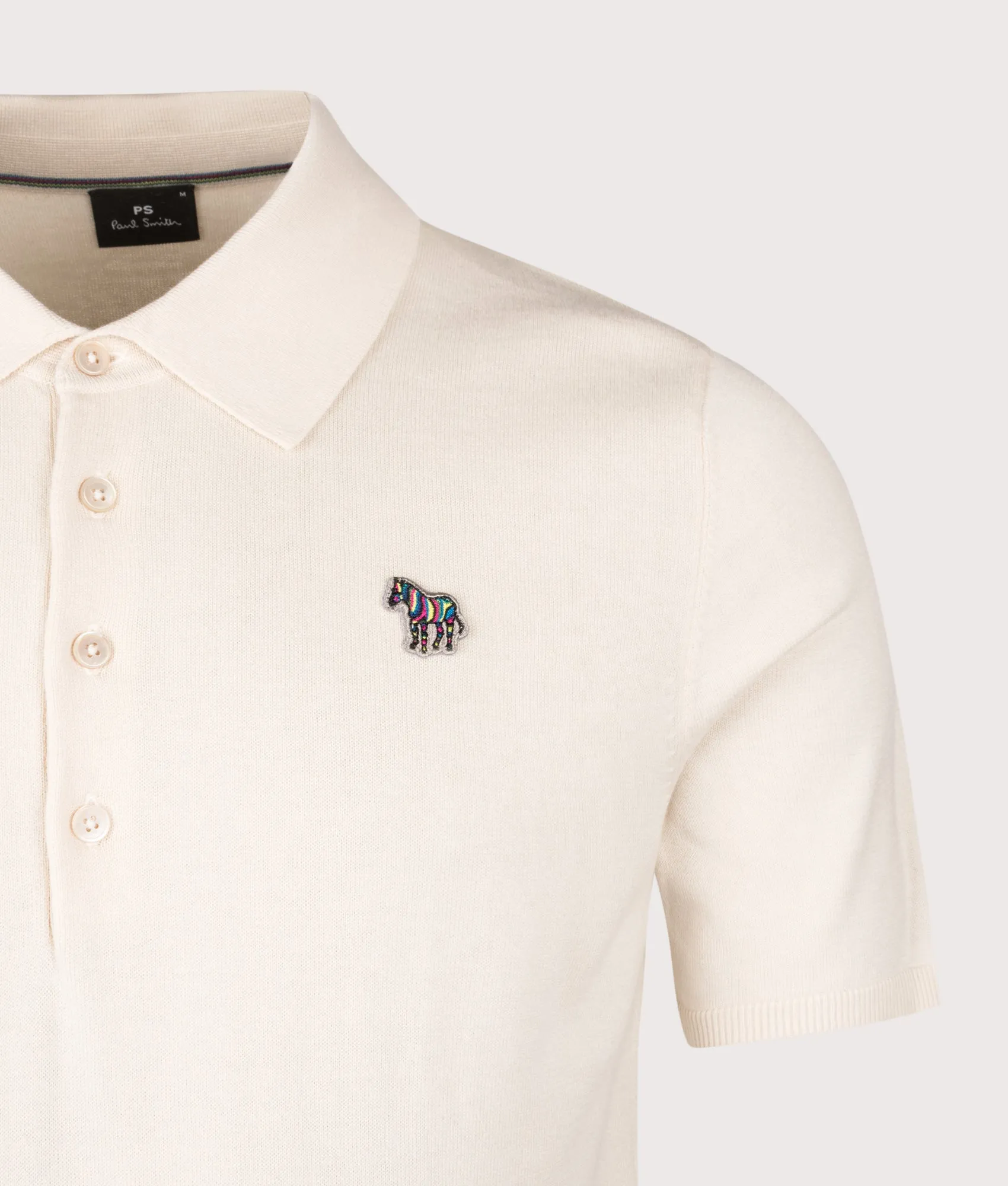 Zebra Badge Polo Shirt sold by EQVVS product image thumbnail 2