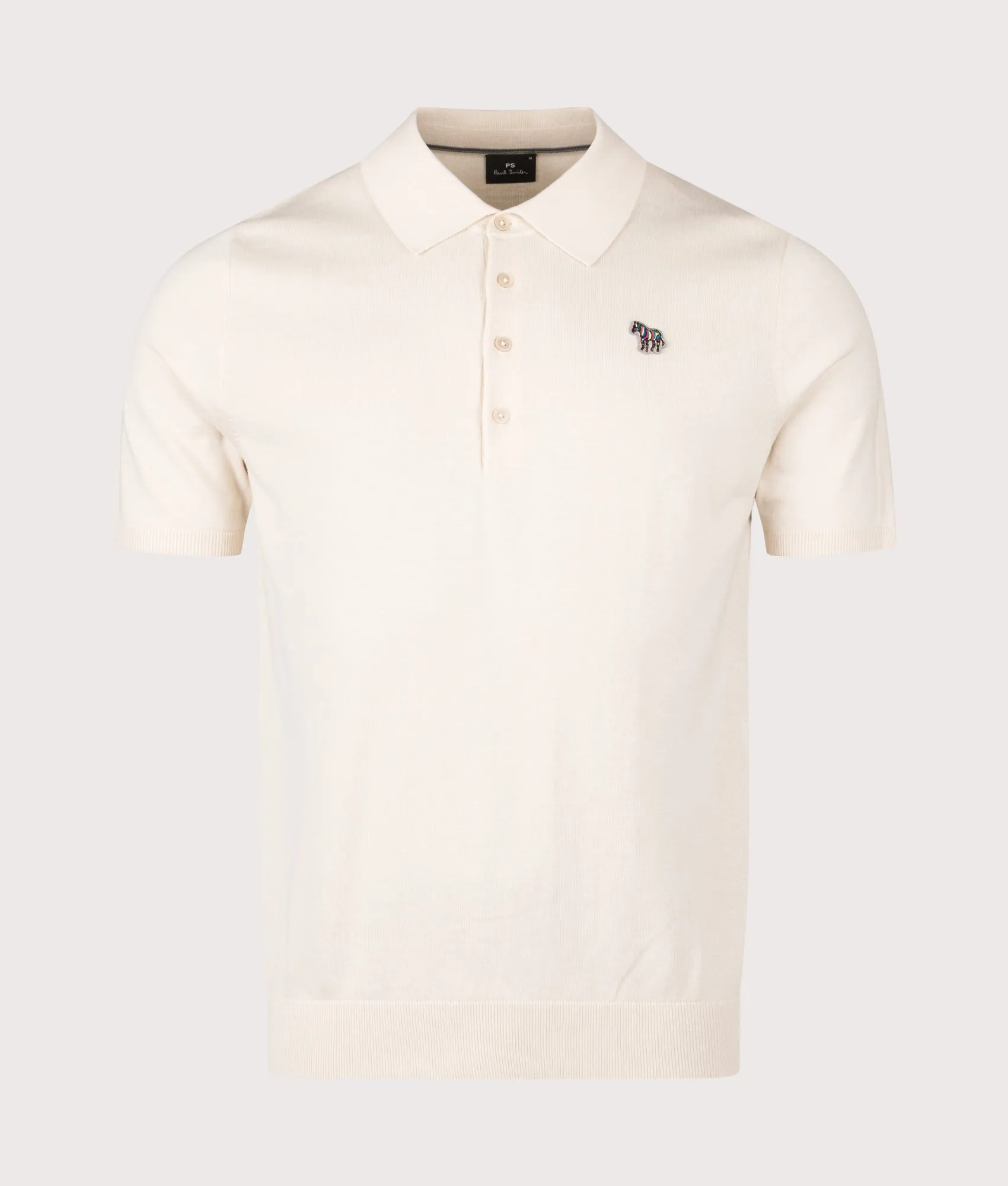 Zebra Badge Polo Shirt sold by EQVVS