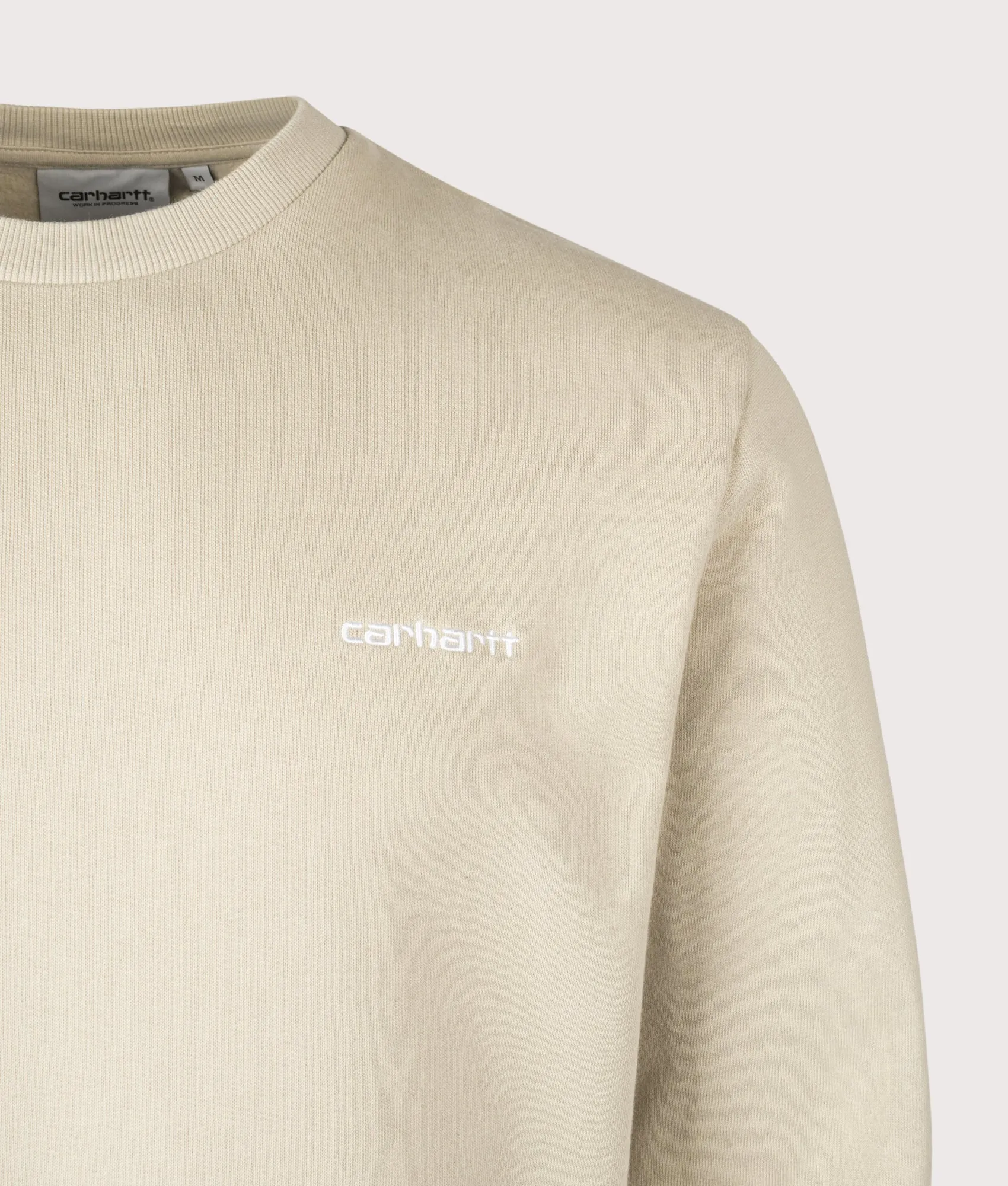 Regular Fit Script Embroidery Sweatshirt sold by EQVVS product image thumbnail 2