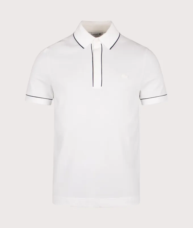 Paris Stretch Piqué Polo Shirt made by Lacoste