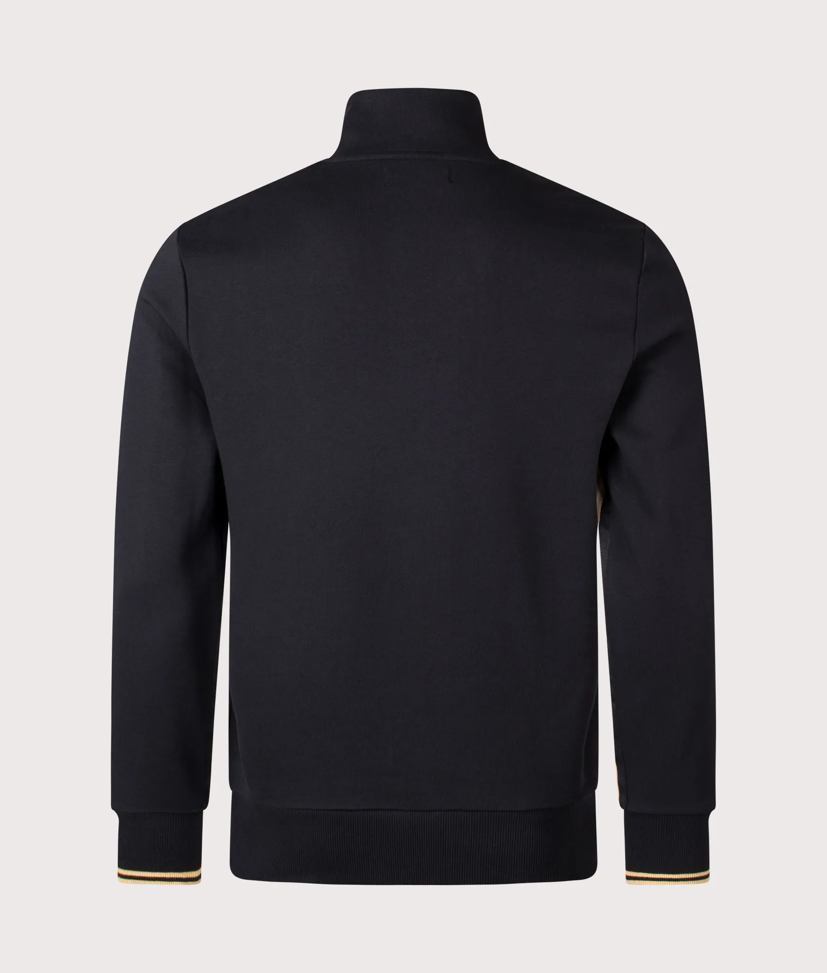 Stripe Tape Quarter Zip Sweatshirt sold by EQVVS product image thumbnail 4