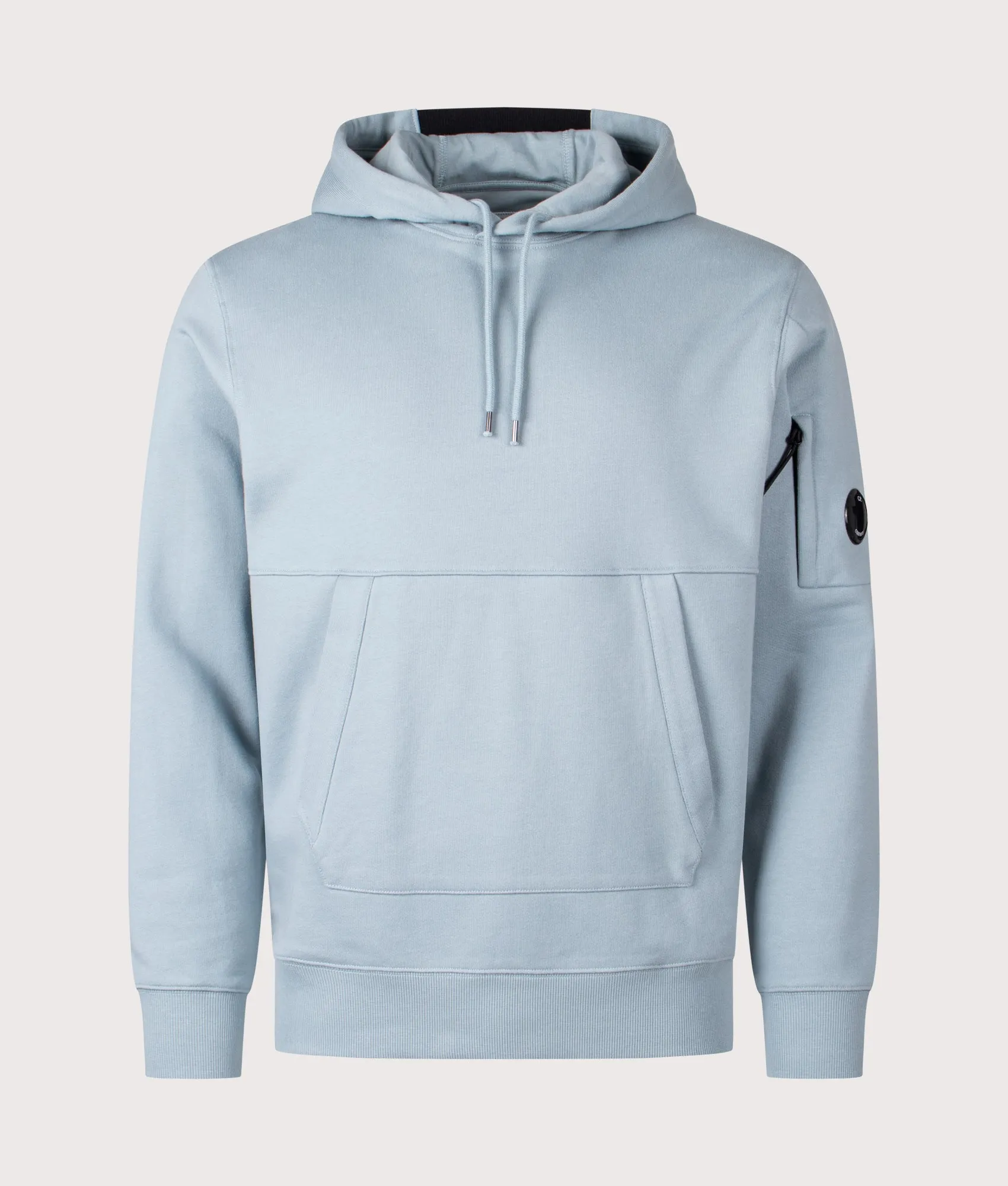 Diagonal Raised Fleece Lens Hoodie sold by EQVVS product image thumbnail 3