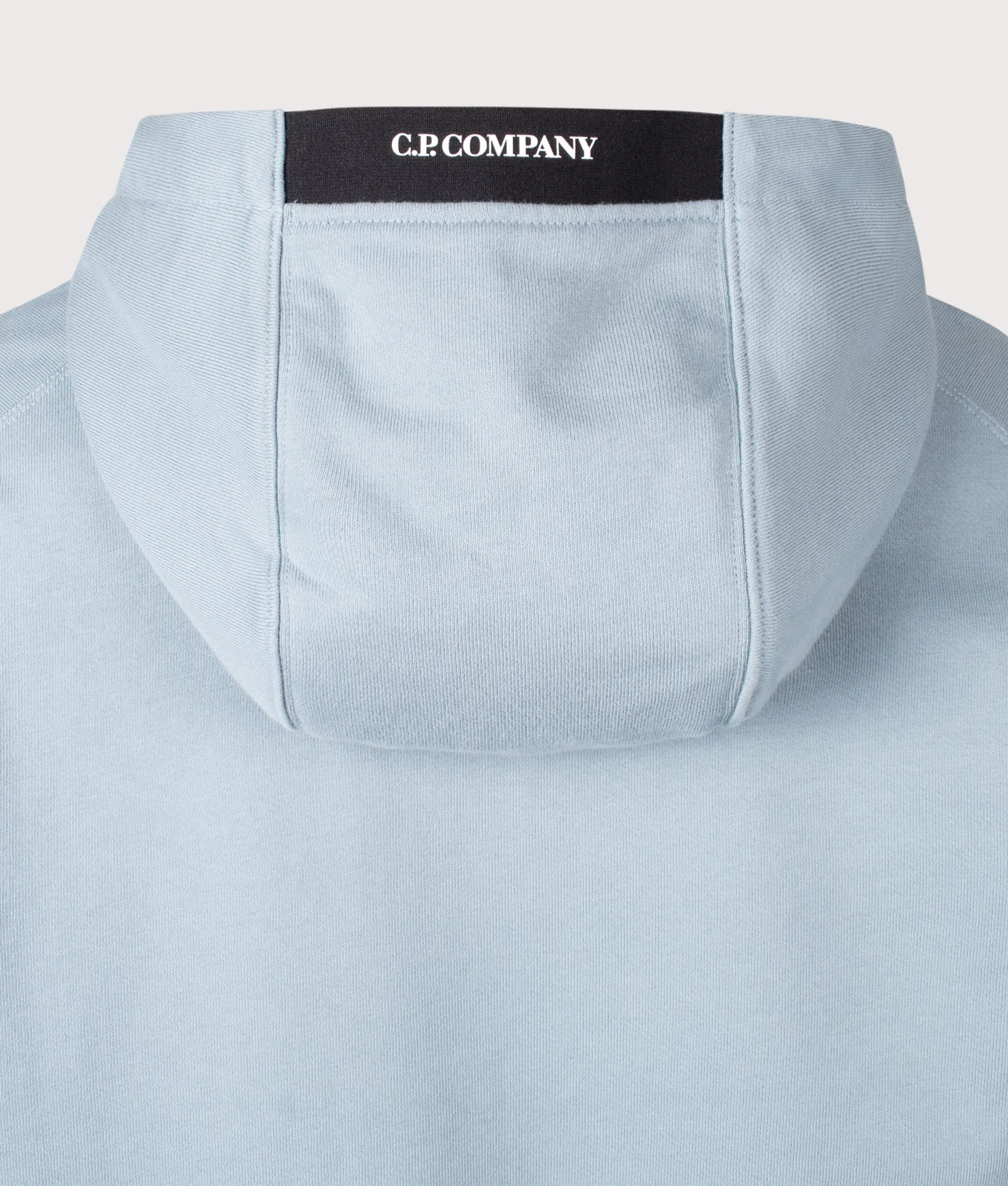 Diagonal Raised Fleece Lens Hoodie sold by EQVVS product image thumbnail 4