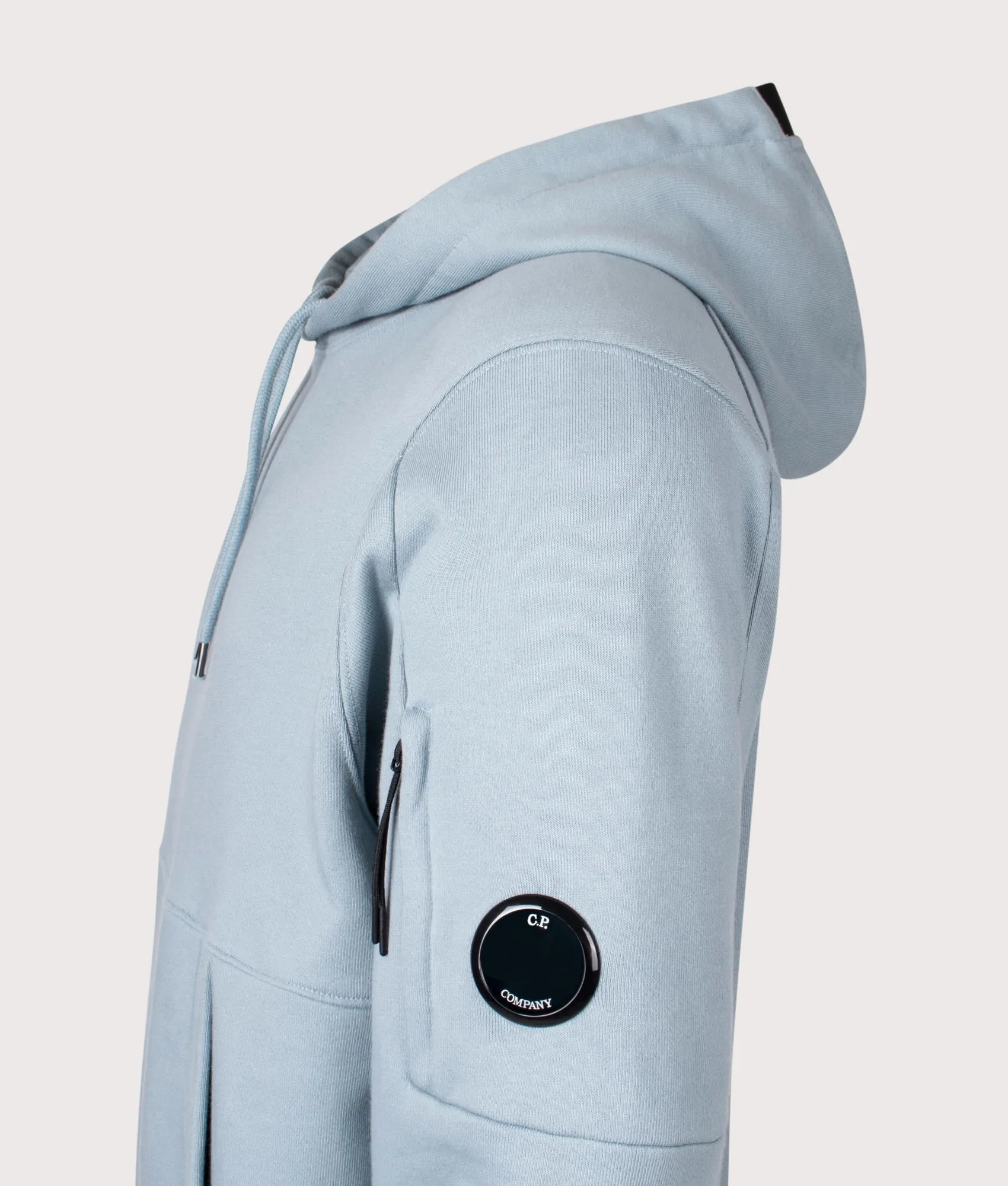 Diagonal Raised Fleece Lens Hoodie sold by EQVVS product image thumbnail 2