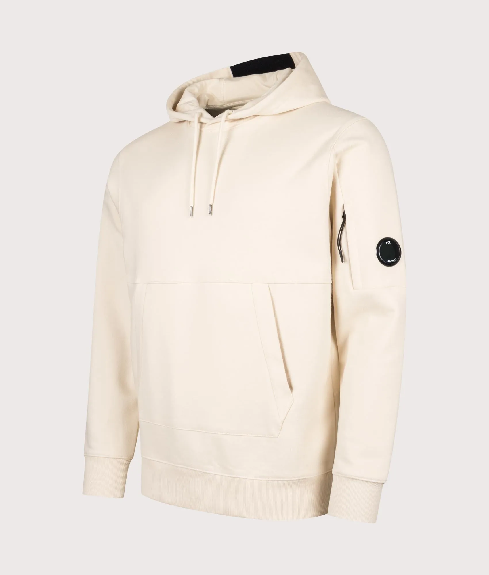 Diagonal Raised Fleece Lens Hoodie sold by EQVVS