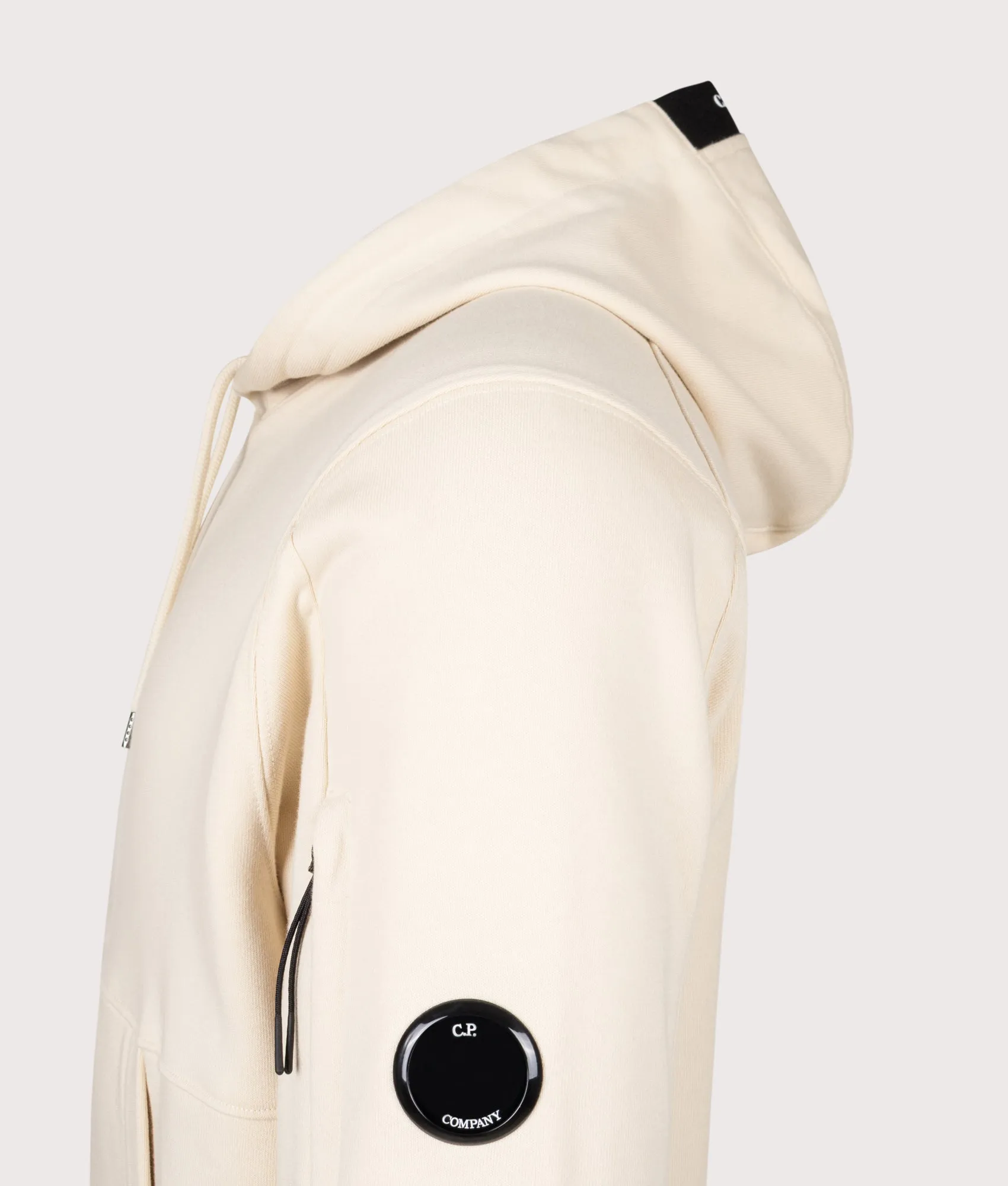 Diagonal Raised Fleece Lens Hoodie sold by EQVVS product image thumbnail 2