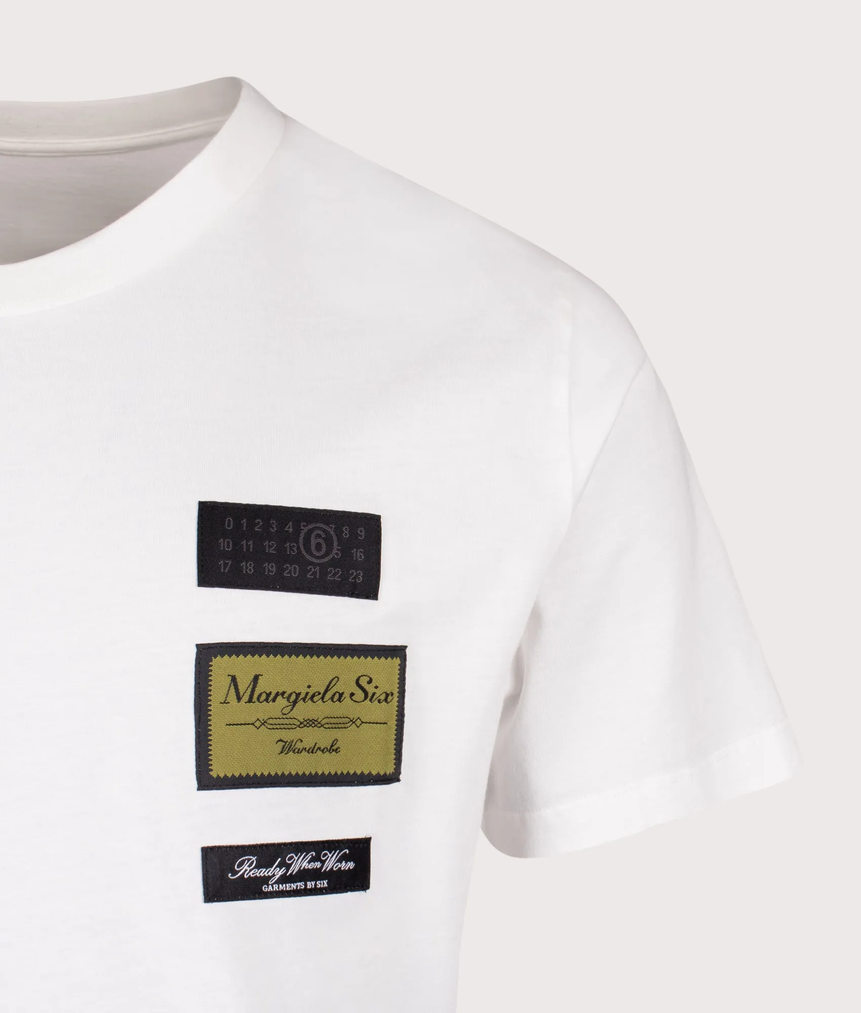 Label Patch T-Shirt sold by EQVVS product image thumbnail 2