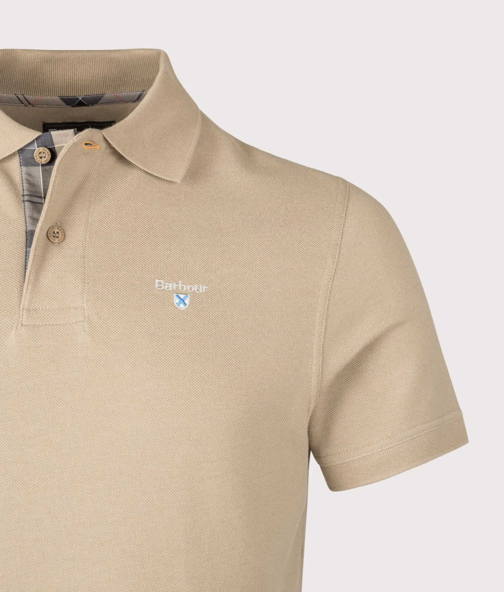 Tartan Piqué Polo Shirt sold by EQVVS product image thumbnail 2