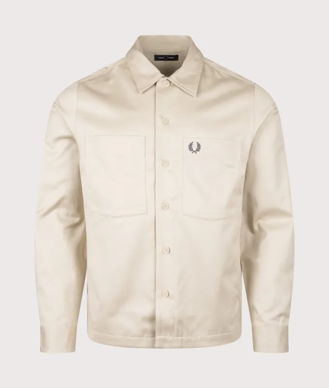 Twill Overshirt made by EQVVS