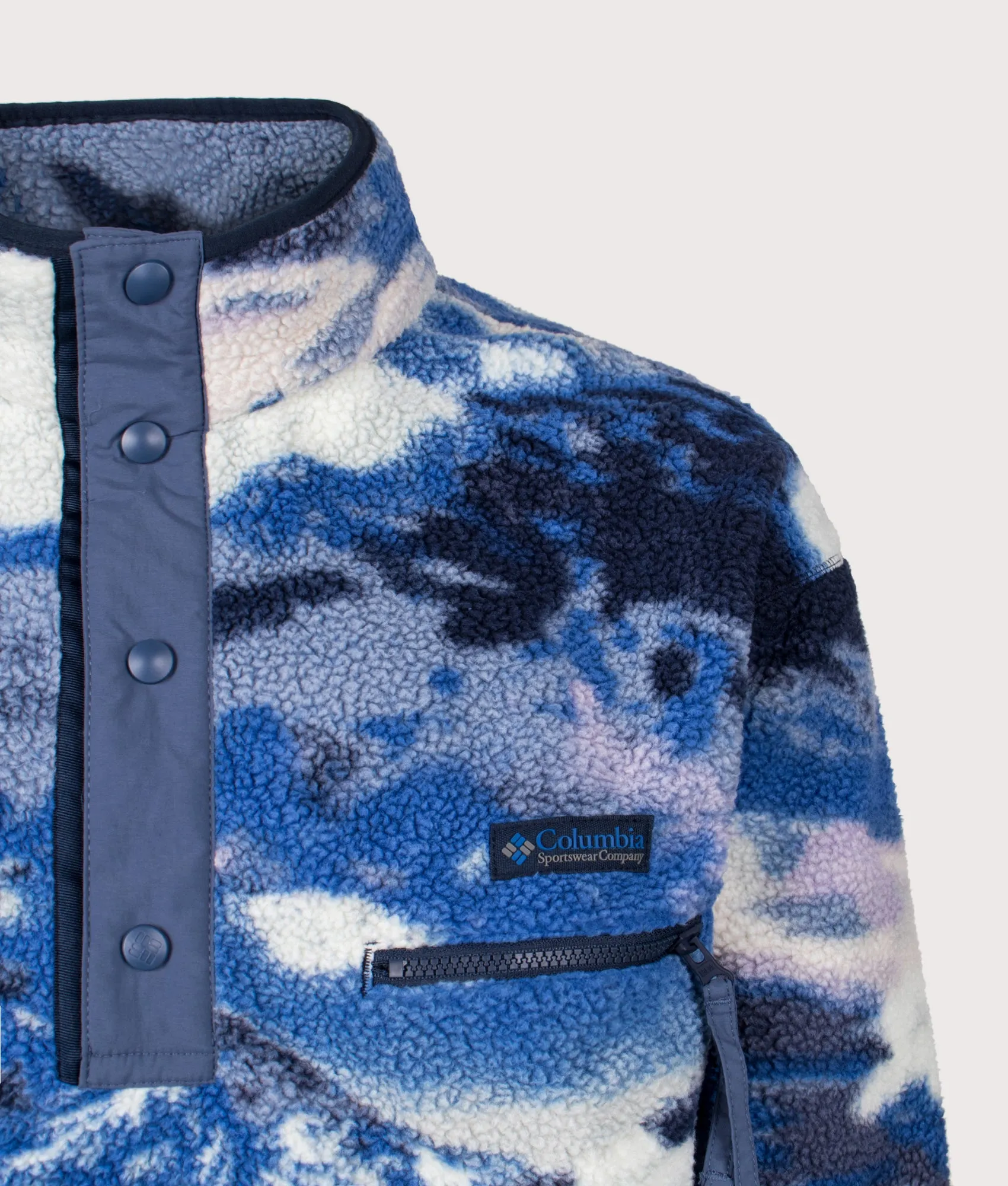 Helvetia II Printed Half Snap Fleece sold by EQVVS product image thumbnail 2
