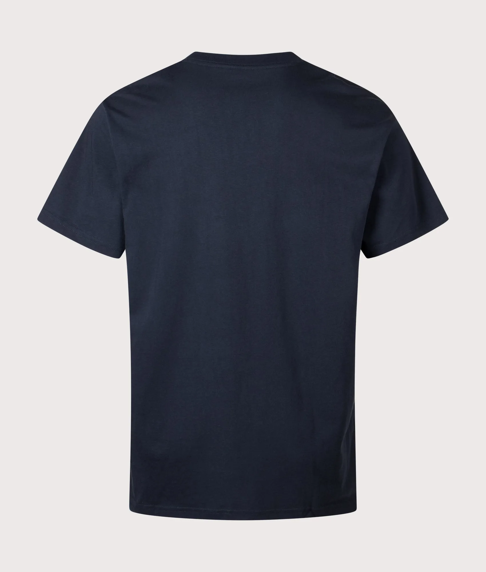 Loose Fit Script Embroidery T-Shirt sold by EQVVS product image thumbnail 3