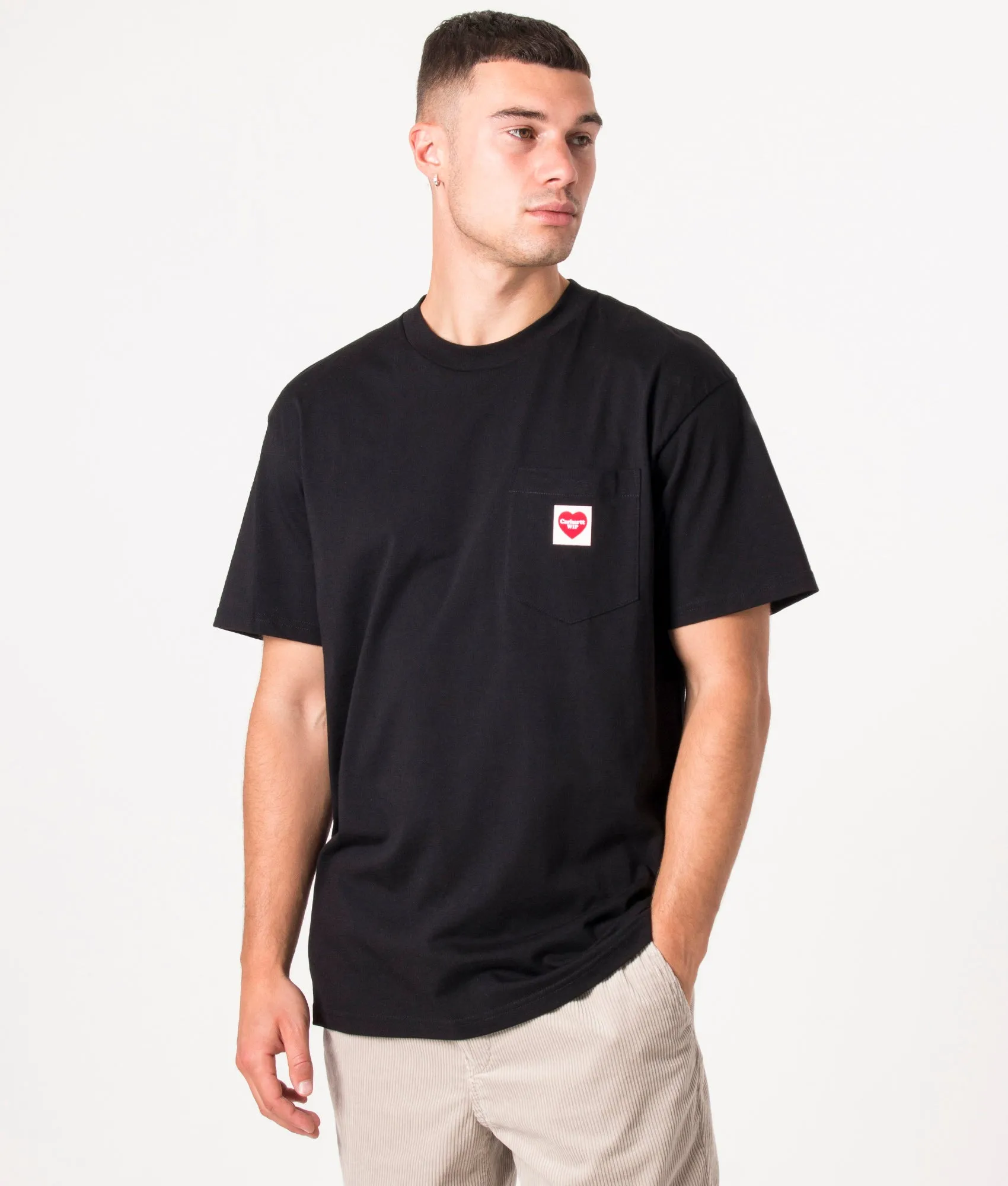 Relaxed Fit Pocket Heart T-Shirt sold by EQVVS