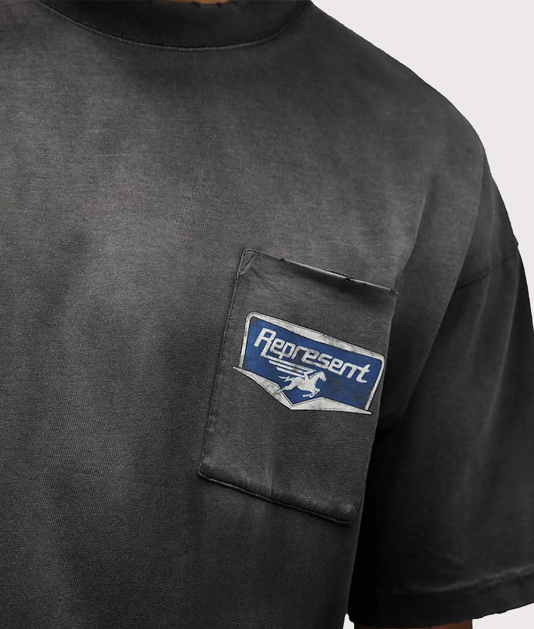 Oversized Fit Nothing Faster T-Shirt sold by EQVVS product image thumbnail 2