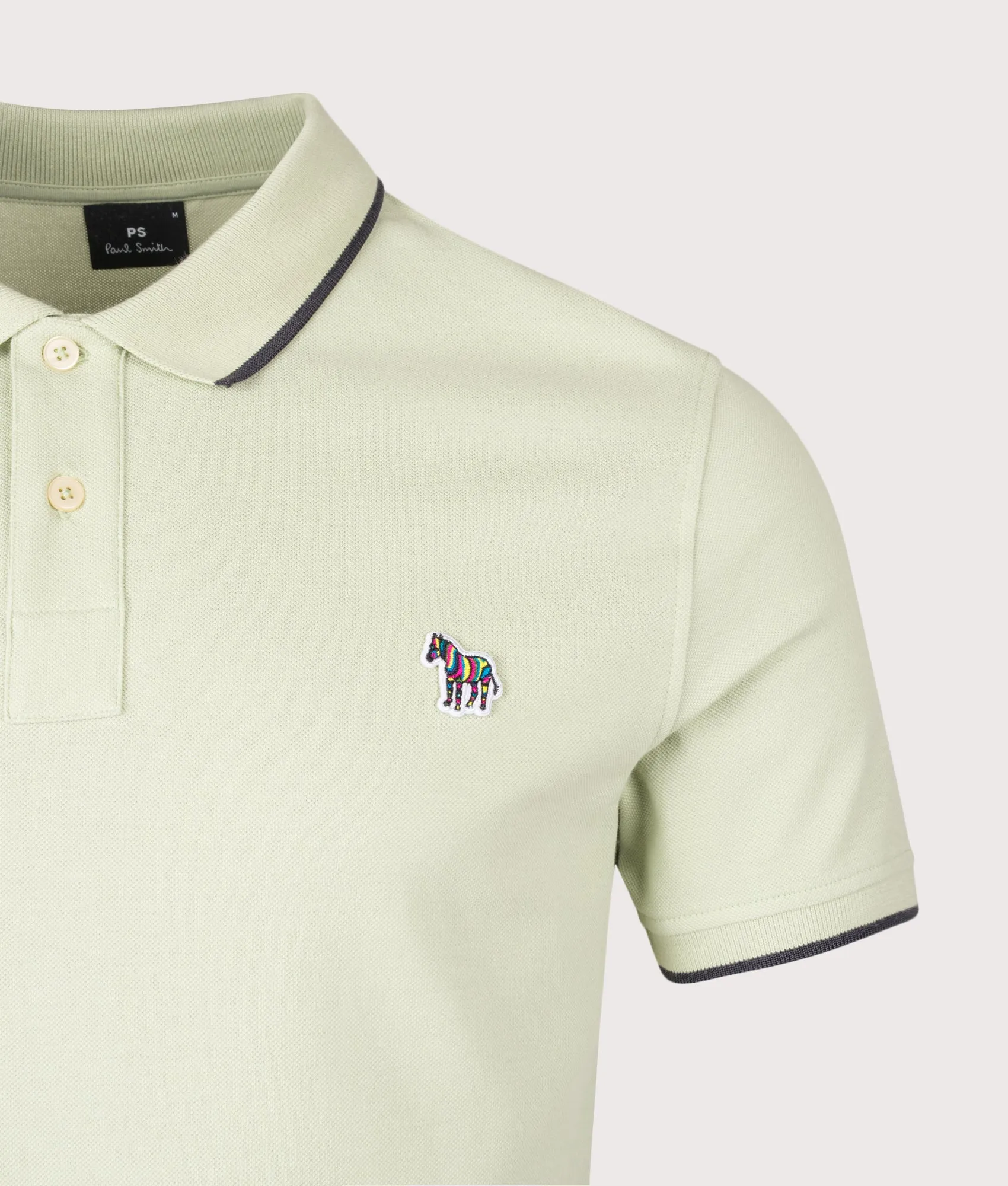 Slim Fit Zebra Polo Shirt sold by EQVVS product image thumbnail 2