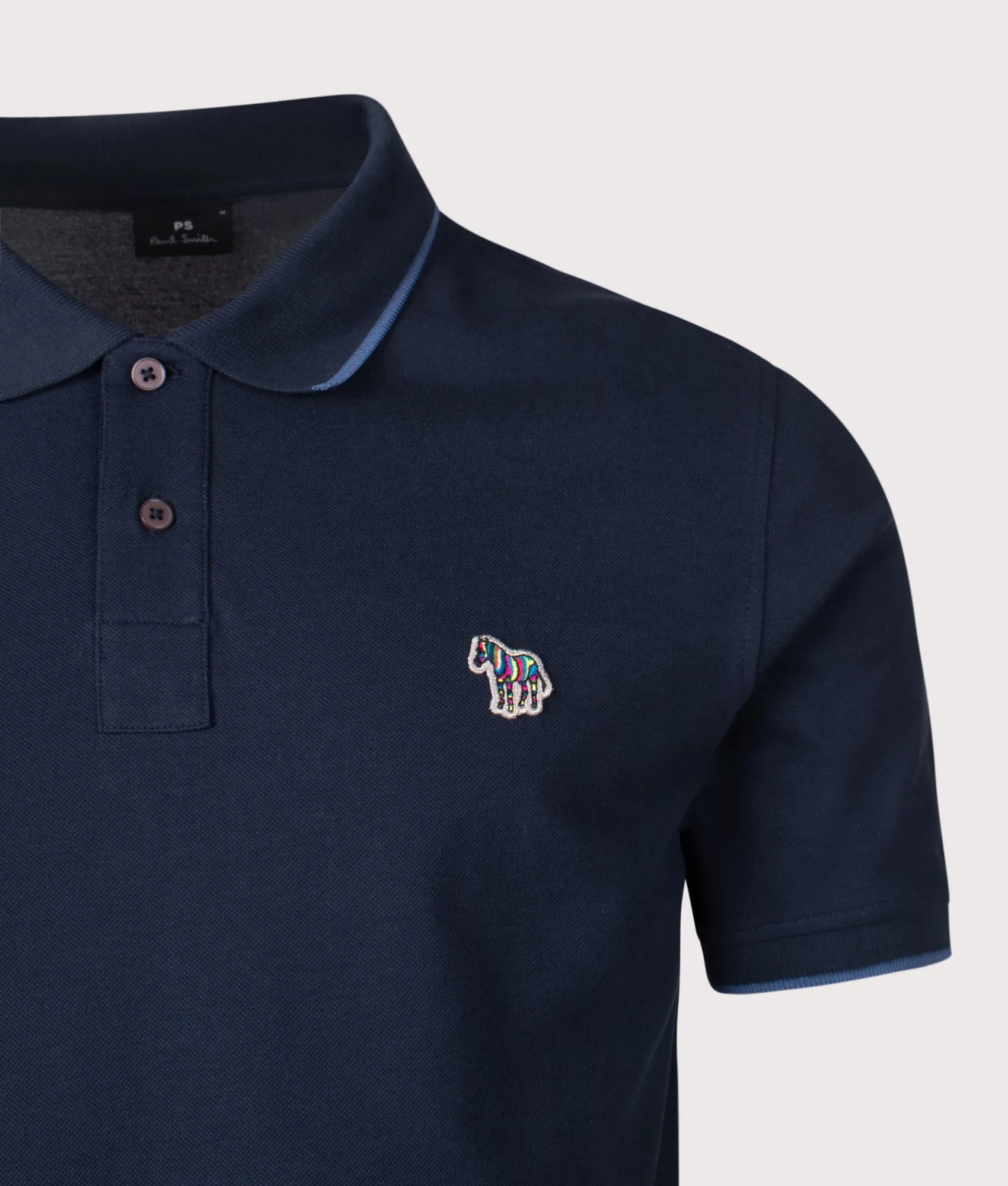 Zebra Badge Polo Shirt sold by EQVVS product image thumbnail 2