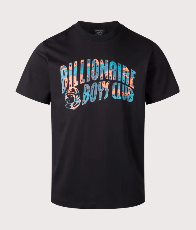 Overlay Camo Fill Arch Logo T-Shirt made by Billionaire Boys Club