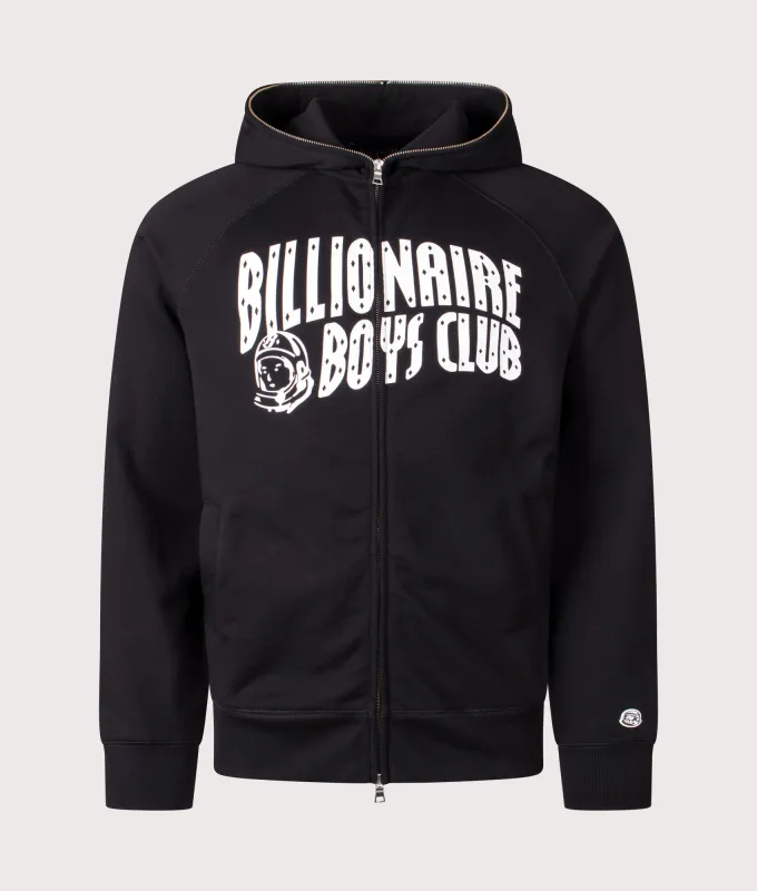 Arch Logo Full Zip Through Hoodie sold by EQVVS