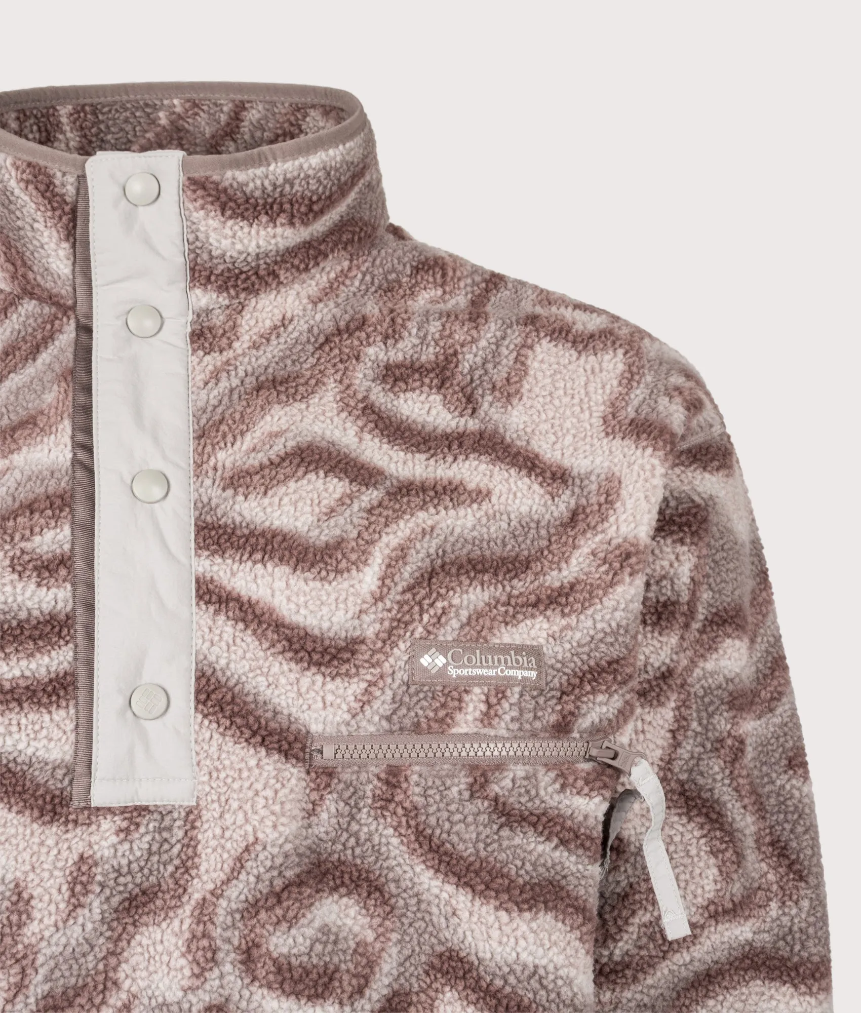 Helvetia II Printed Half Snap Fleece sold by EQVVS product image thumbnail 2