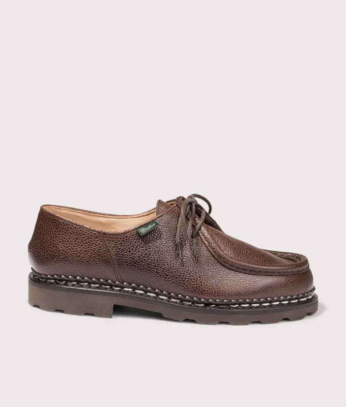 Michael Grained Leather Shoes sold by EQVVS