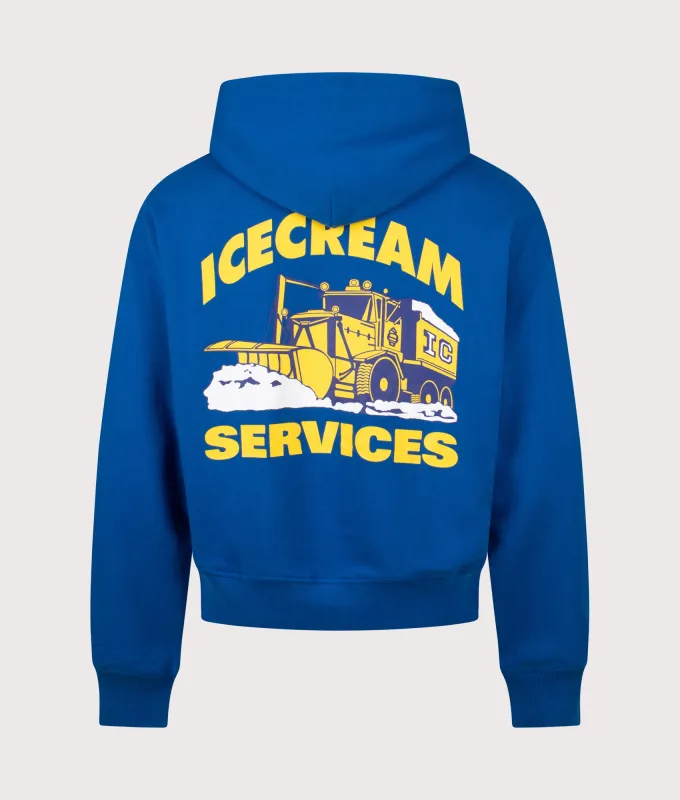Oversized IC Services Hoodie made by Billionaire Boys Club