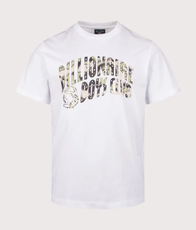 Overlay Camo Fill Arch Logo T-Shirt sold by EQVVS