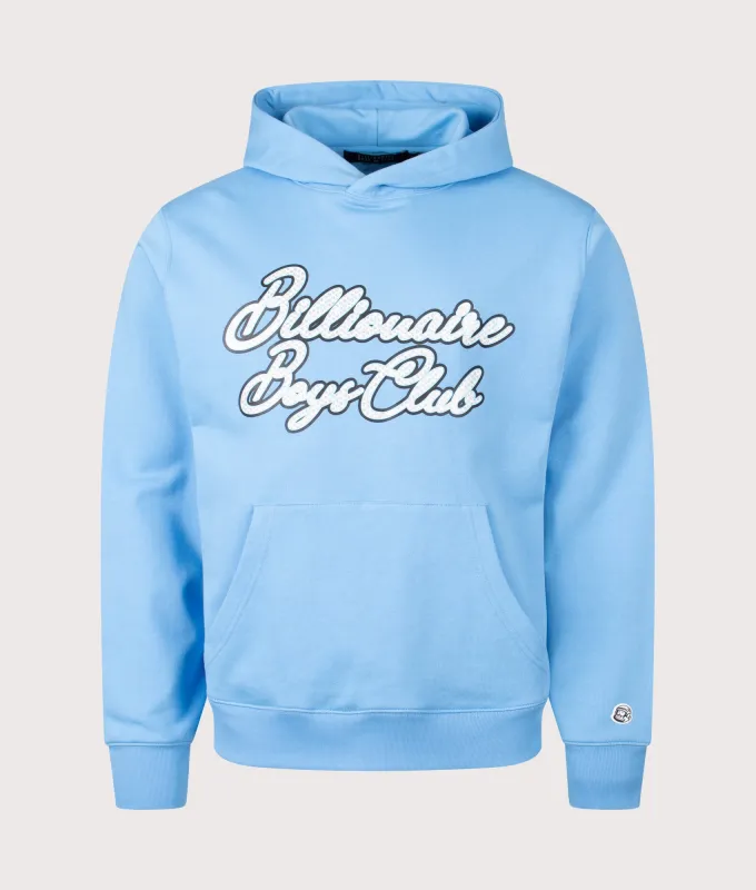 Diamond Script Logo Popover Hoodie sold by EQVVS