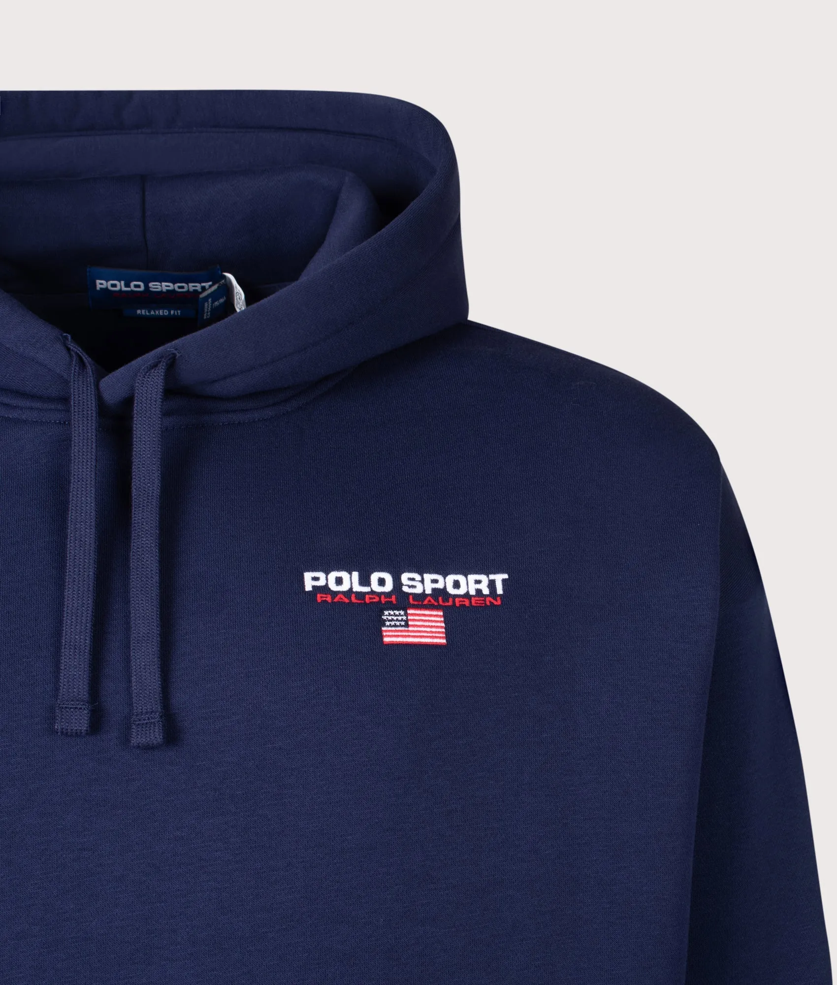 Relaxed Fit Polo Sport Flag Logo Hoodie sold by EQVVS product image thumbnail 2