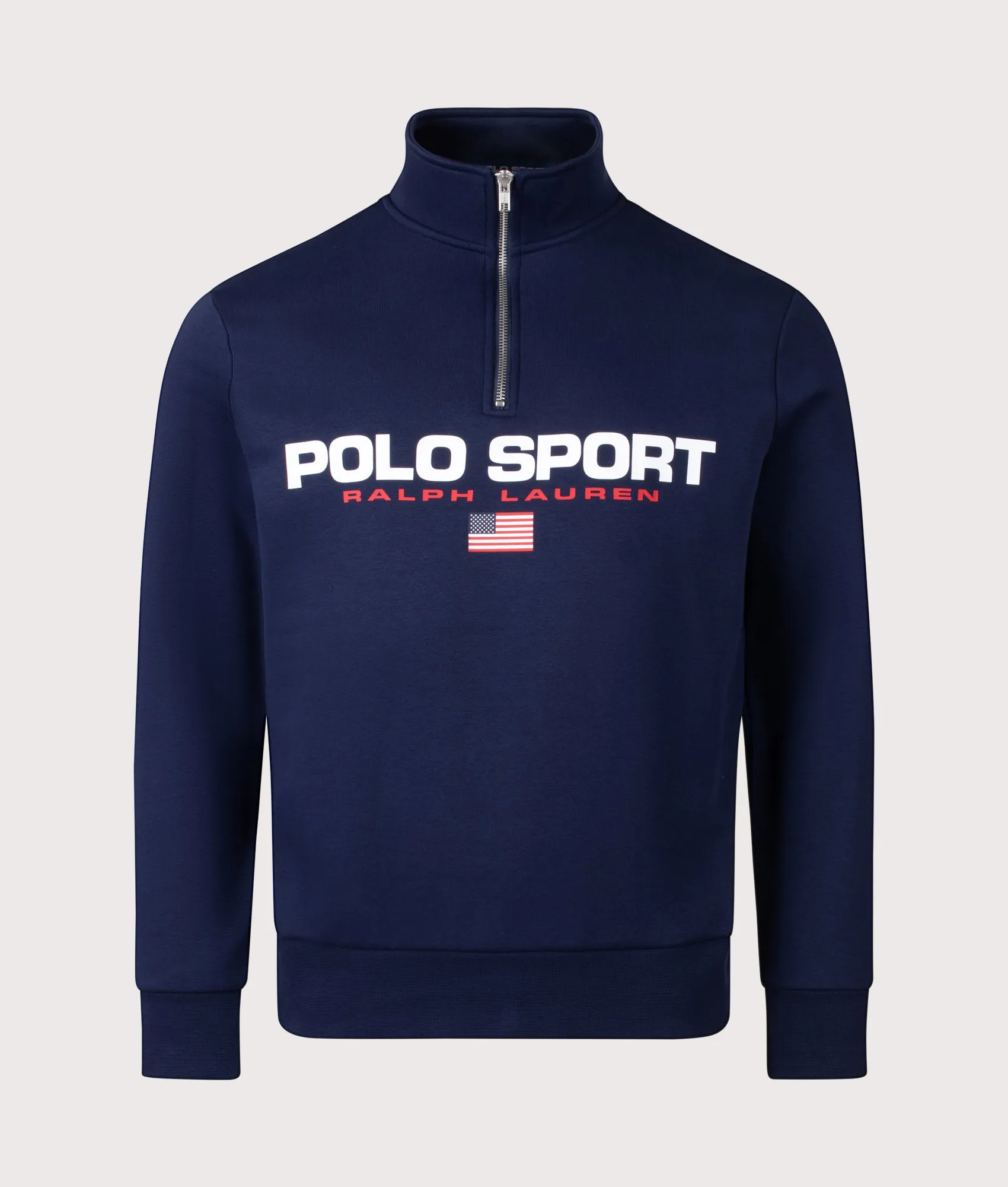 Quarter Zip Polo Sport Sweatshirt sold by EQVVS