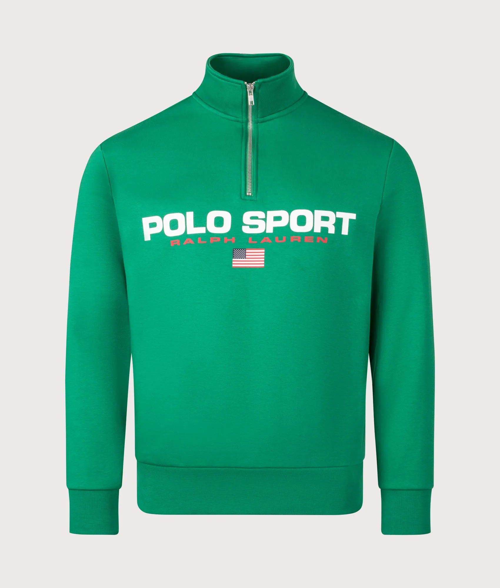 Quarter Zip Polo Sport Sweatshirt sold by EQVVS